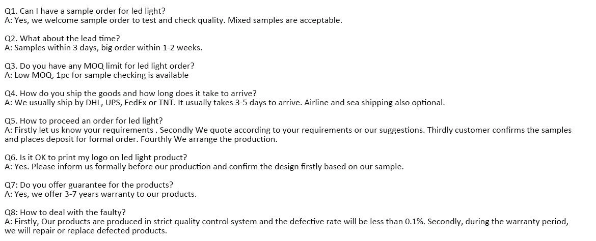 FAQ