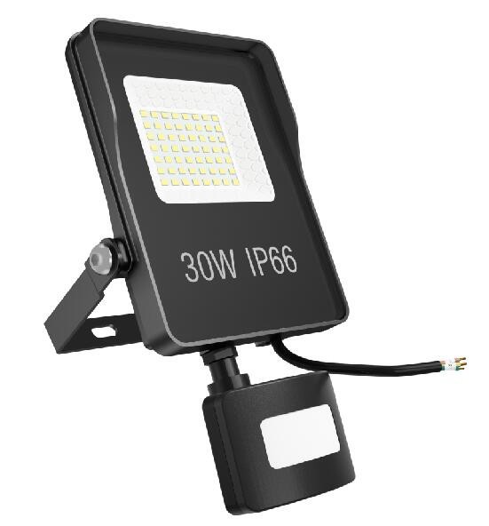 Led Flood Light With PIR Sensor